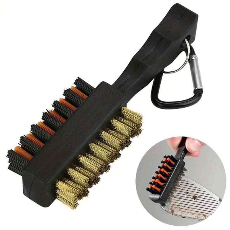 Golf Equipment To Improve Your Game - 1PC Golf Club Cleaner Brush Golf