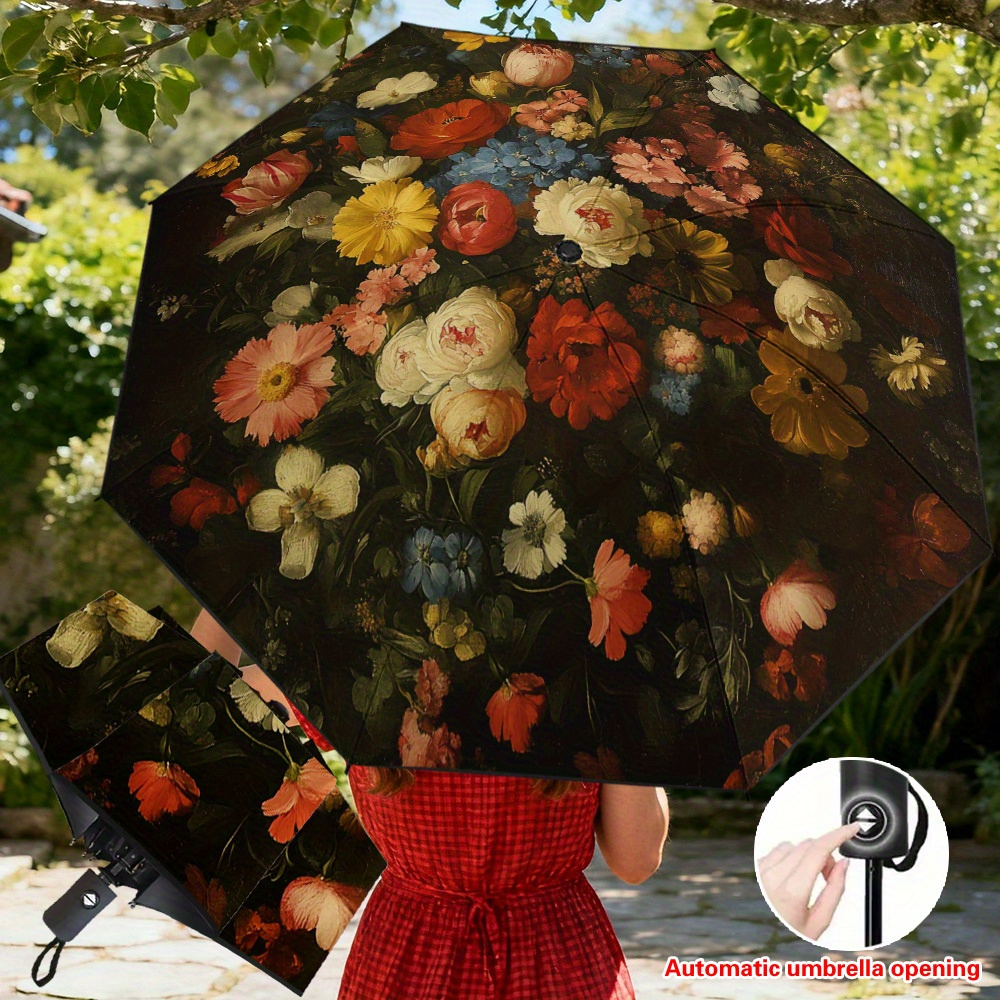 Golf Umbrella Large - 1pc Automatic Open/Close Umbrella with Automatic