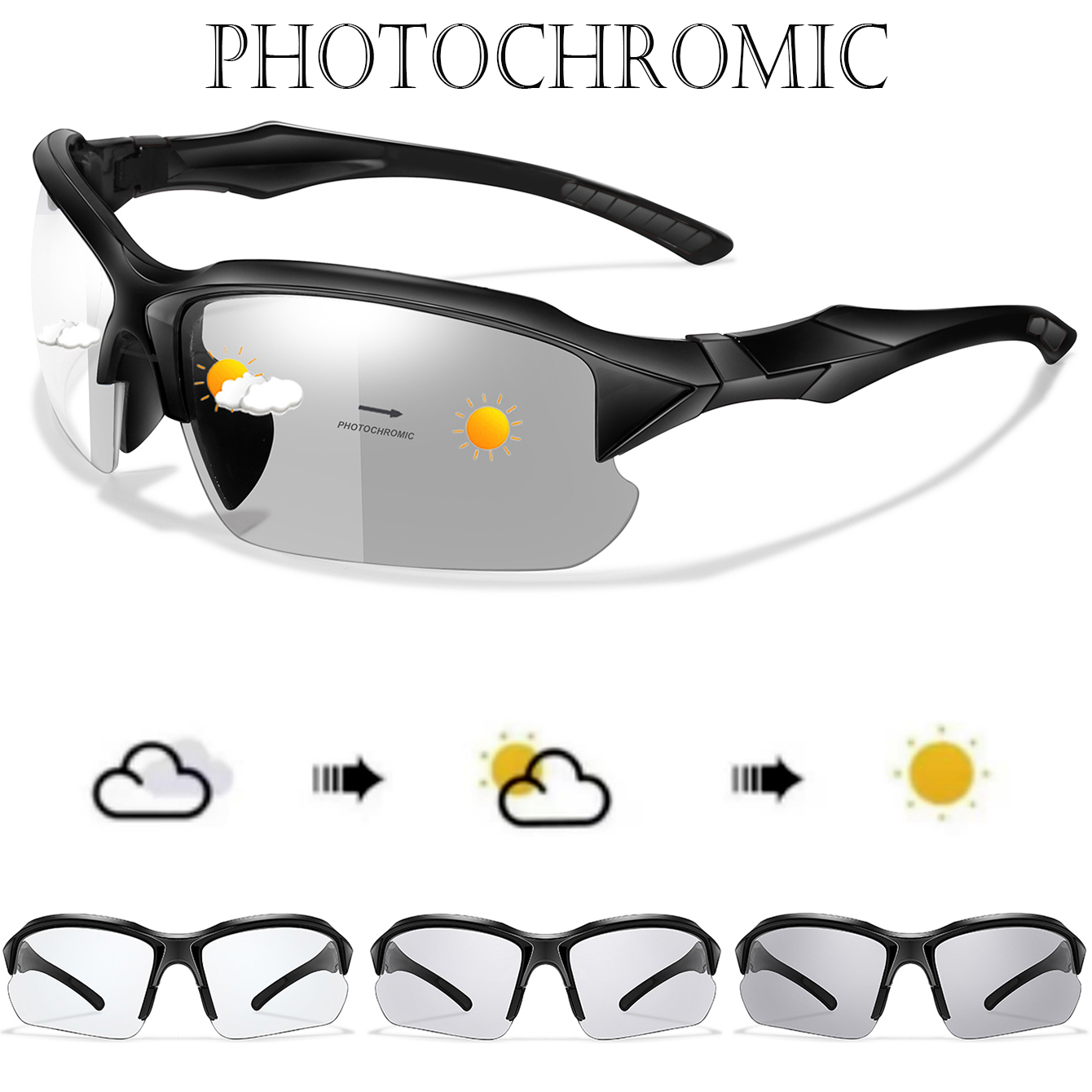 Golf Equipment Cheap - Photochromic Sunglasses For Men And Women