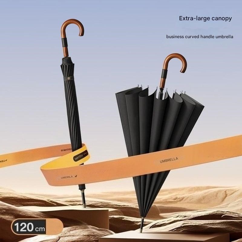 16-rib Extra-large Hook Handle - đánh giá và giá Golf Umbrella Large