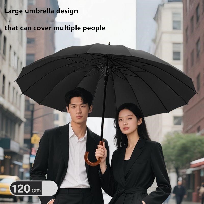 16-rib Extra-large Hook Handle - đánh giá và giá Golf Umbrella Large