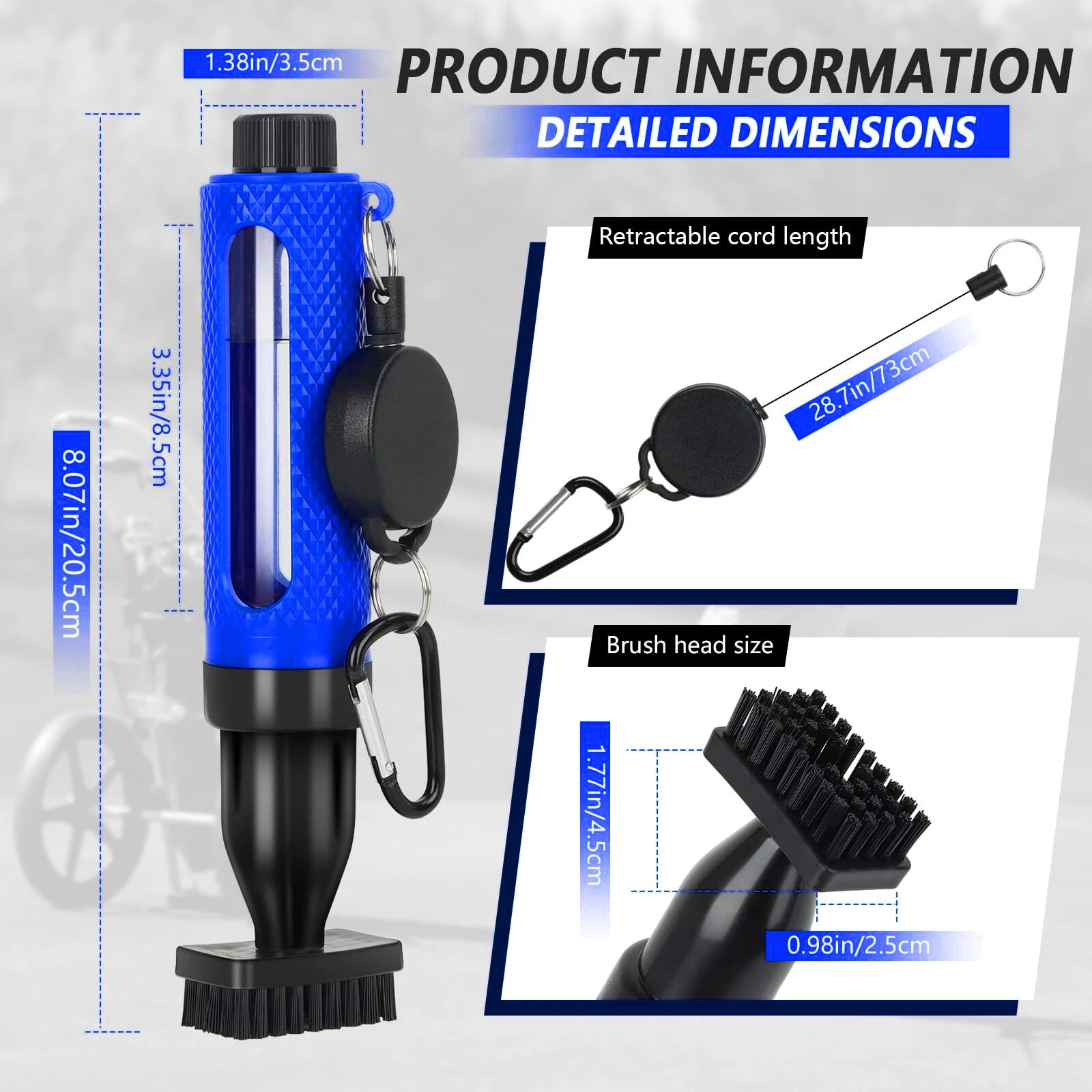 Golf Club Cleaning Brush with  - đánh giá và giá Golf Equipment To Improve Your Game
