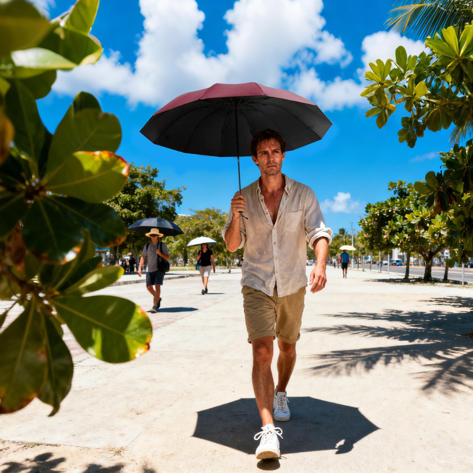 Windproof Umbrellas Parasol Sh - đánh giá và giá Golf Umbrella Large