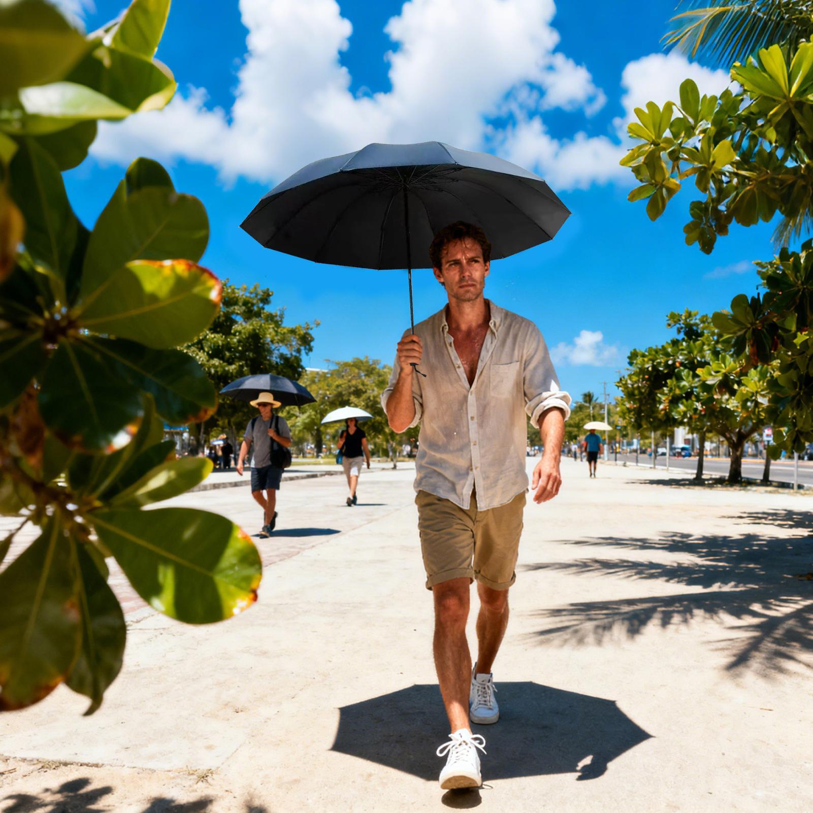 Windproof Umbrellas Parasol Sh - đánh giá và giá Golf Umbrella Large