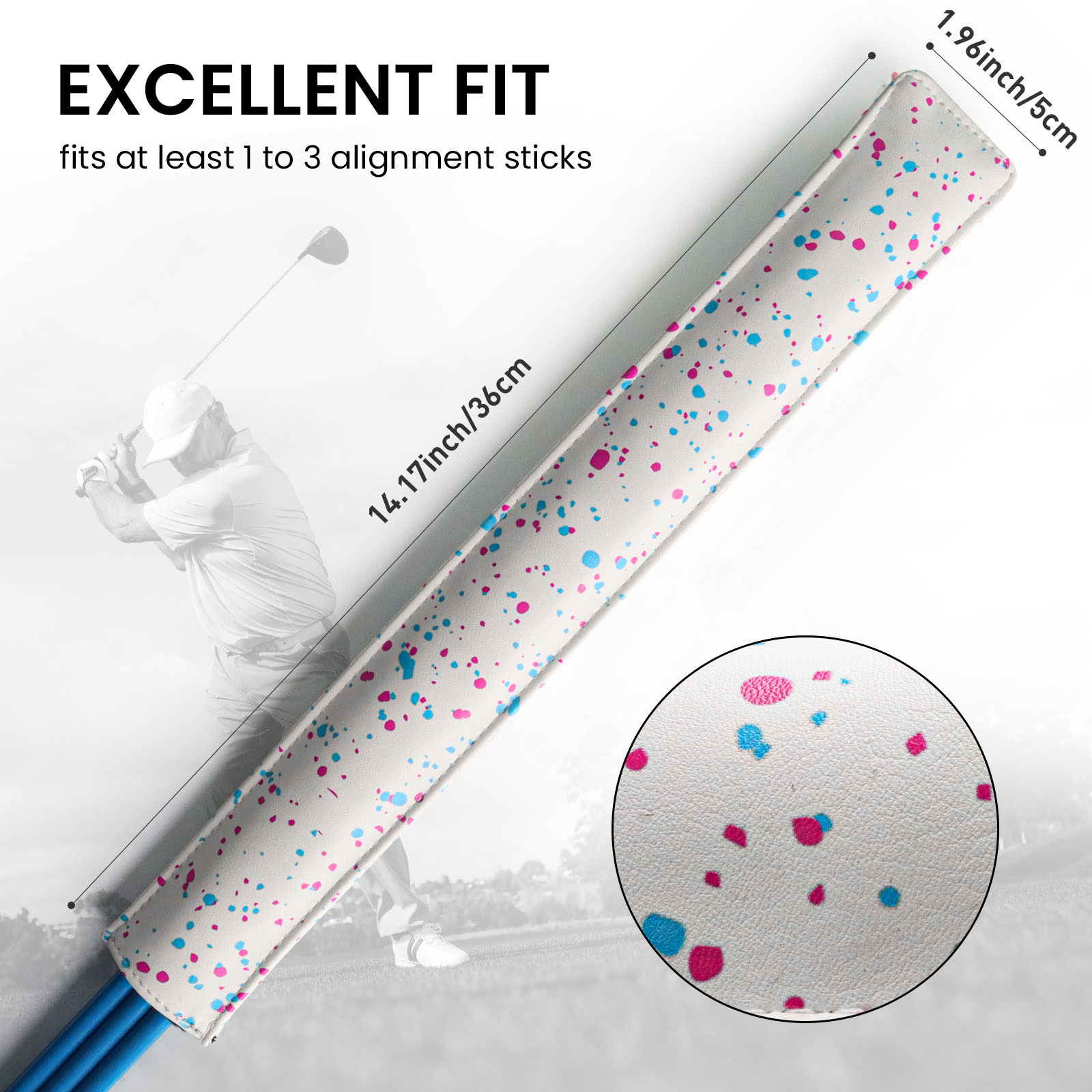 Golf Alignment Sticks Cover PU - đánh giá và giá Golf Equipment Guide