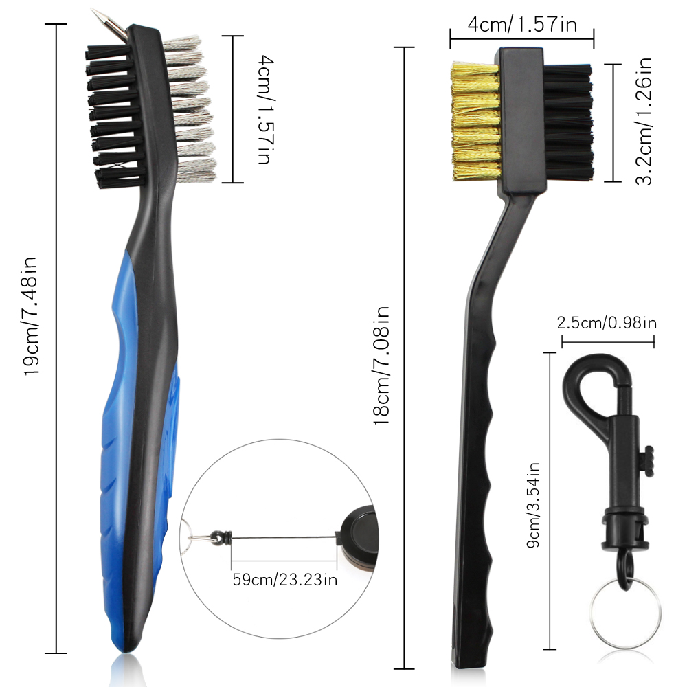 2Pcs/Set Golf Club Brush Golf  - đánh giá và giá Golf Equipment Nearby