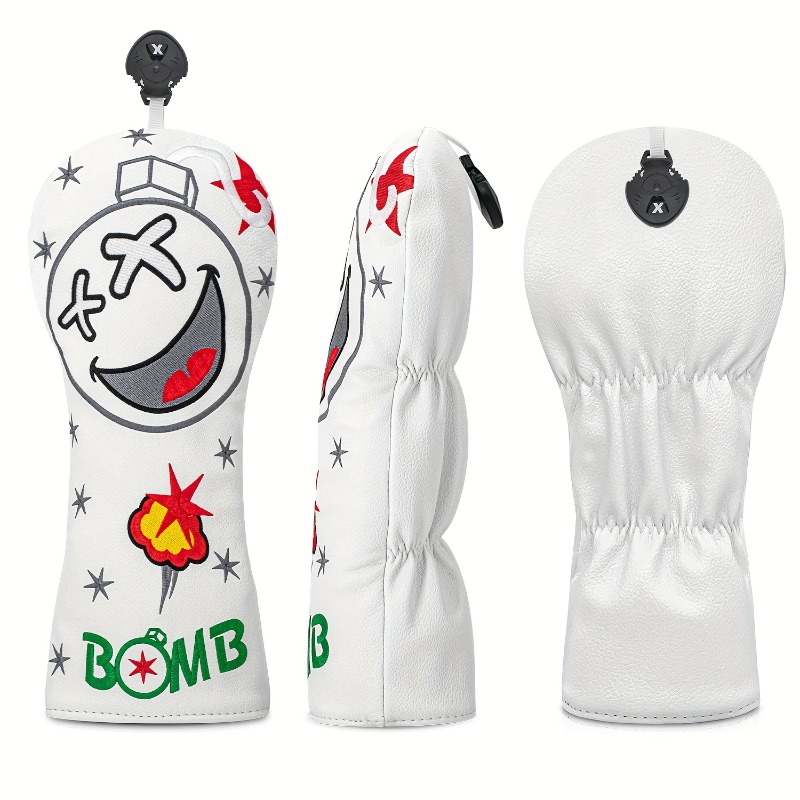 Golf Club Head Cover - White,  - đánh giá và giá Golf Equipment Nearby