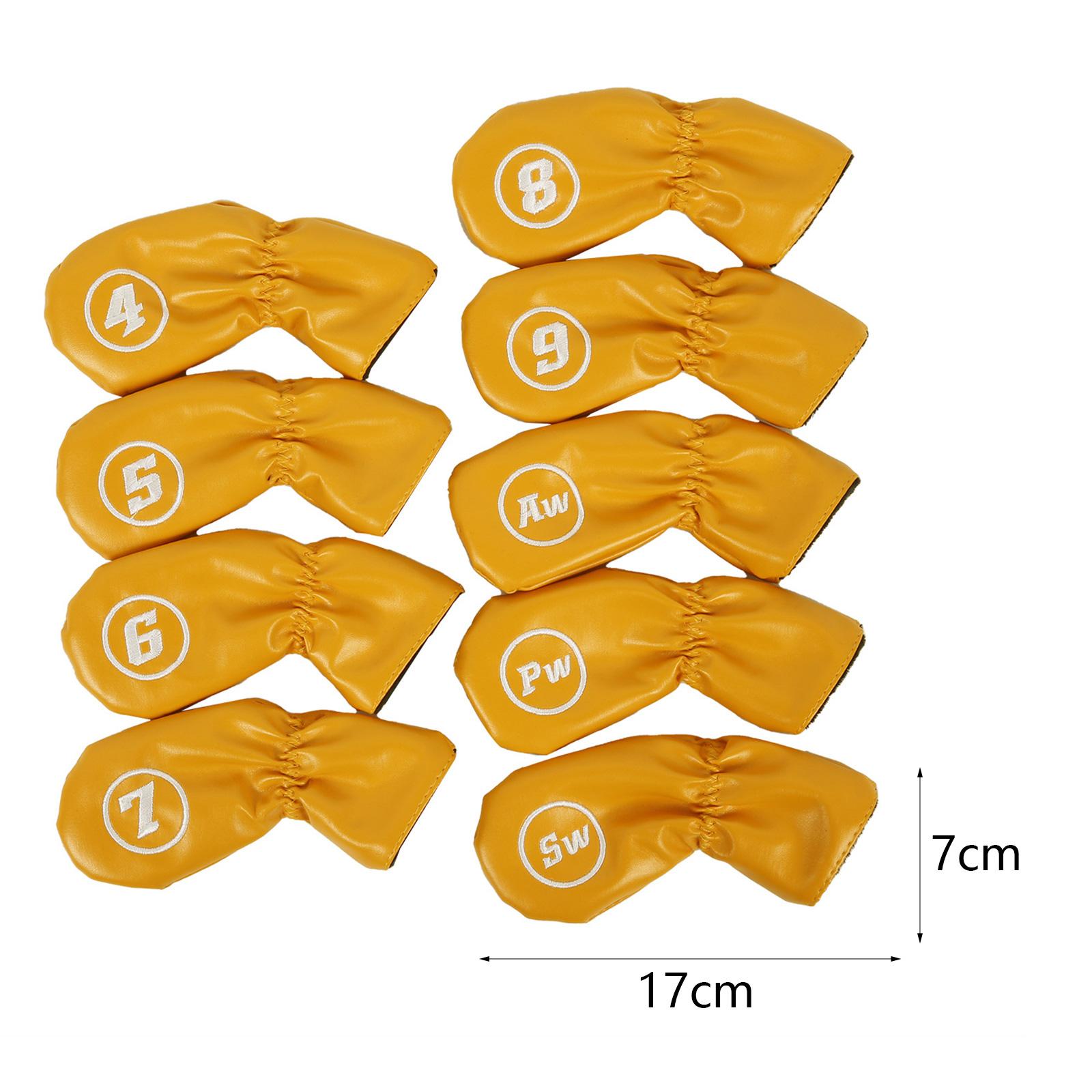 9Pcs Golf Club Head Covers Wra - đánh giá và giá Golf Club Iron Set