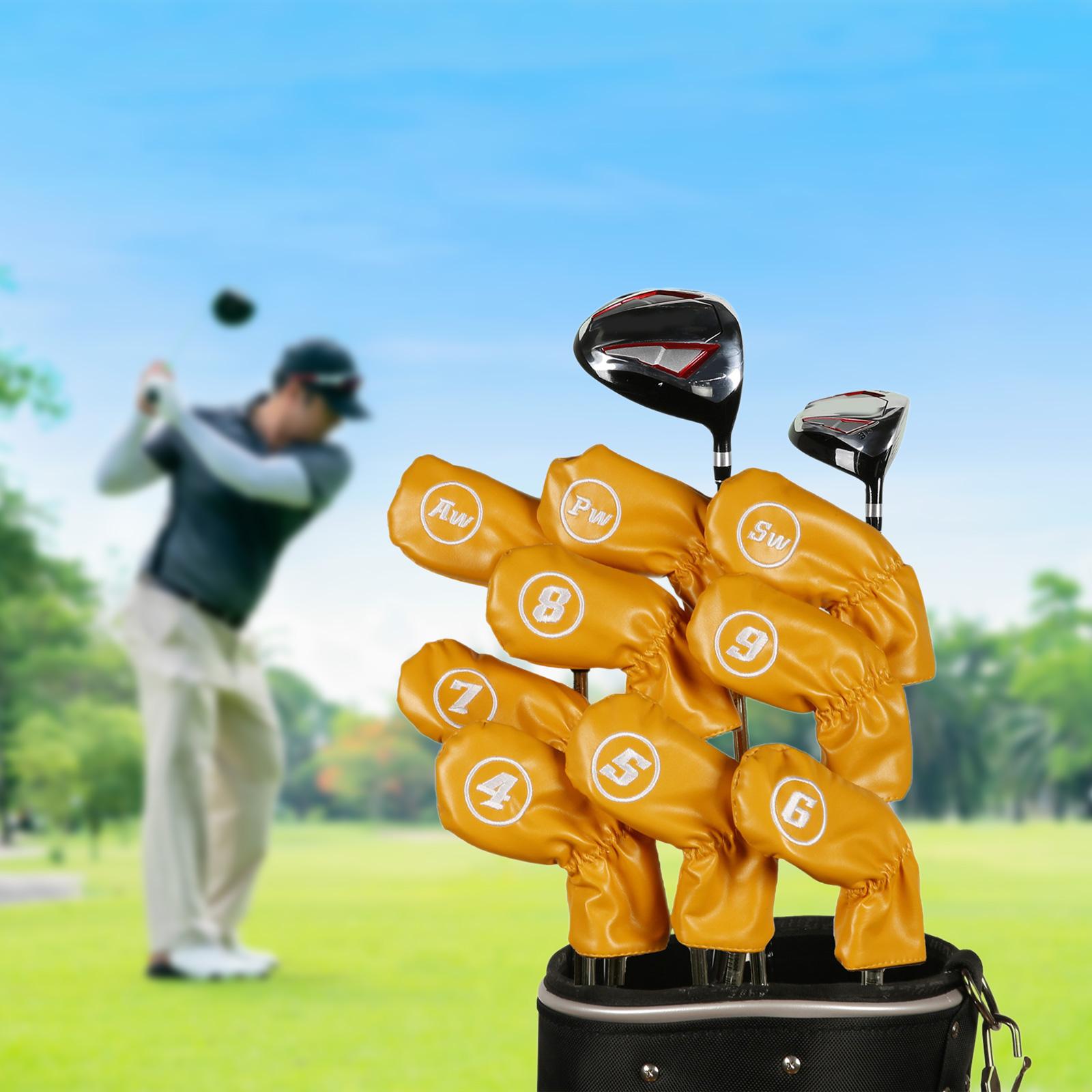9Pcs Golf Club Head Covers Wra - đánh giá và giá Golf Club Iron Set