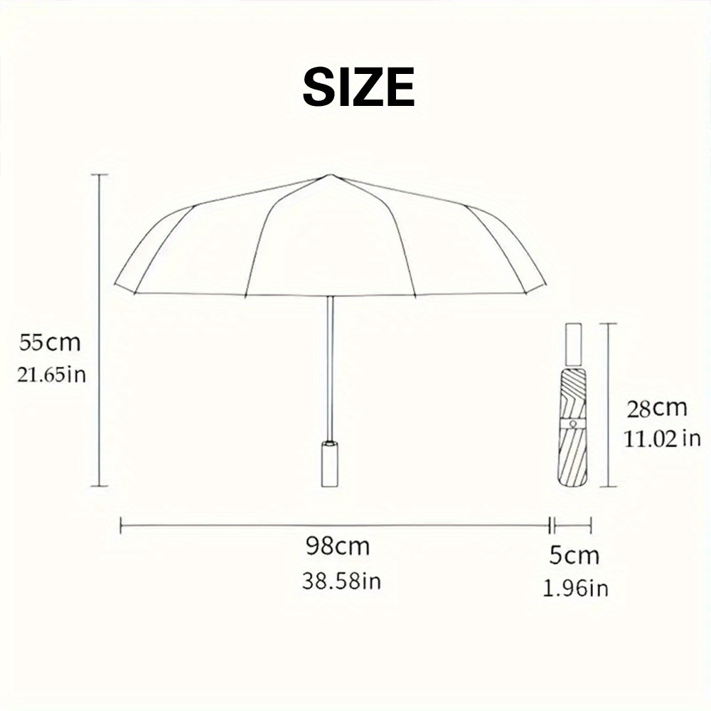 1pc Automatic Open/Close Umbre - đánh giá và giá Golf Umbrella Large