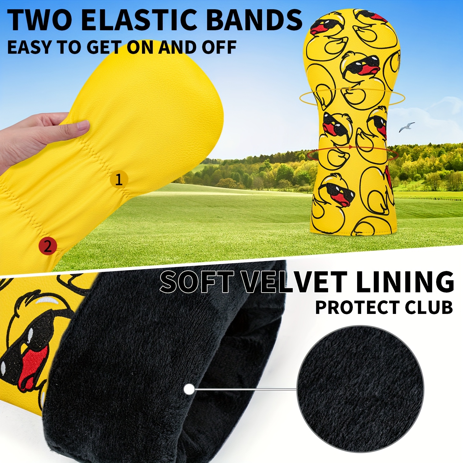 Adorable Yellow Duck-Themed Go - đánh giá và giá Golf Equipment Nearby