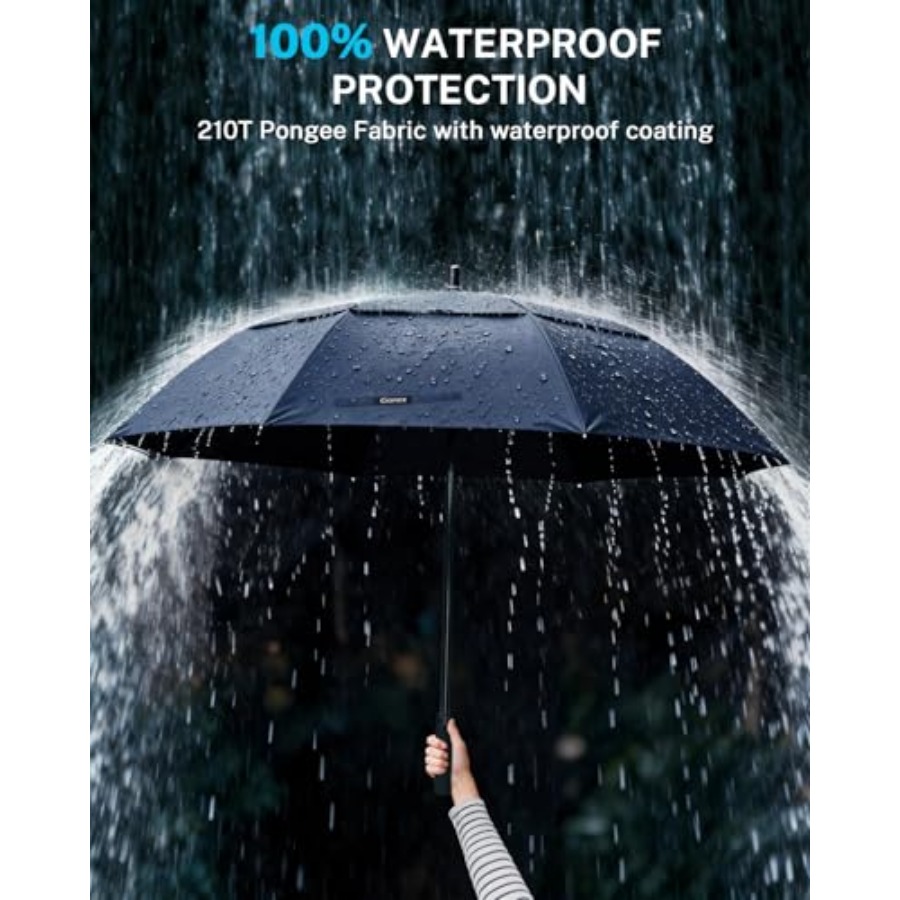 Windproof Double-ribs Golf Umb - đánh giá và giá Golf Umbrella Large